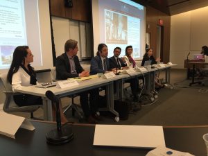 Panel discussion on COP21 at American University on April 20th, 2016. 